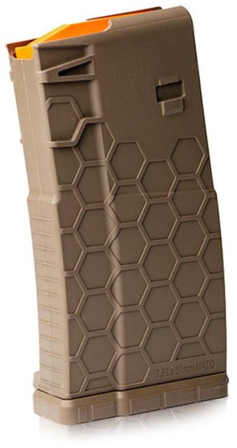 Hexmag AR .308/7.62 20 Round Rifle Magazine, FDE