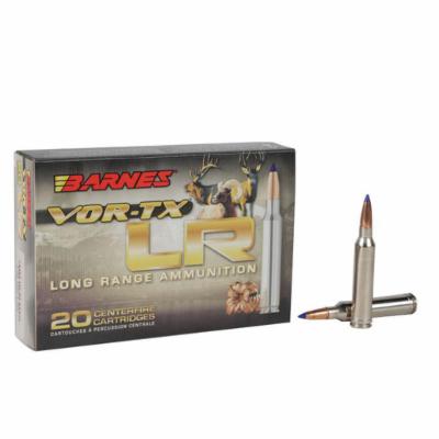 Barnes VOR-TX Long Range Centerfire Ammo, 6.5 Creedmoor, 127 Grain, 20 Rounds