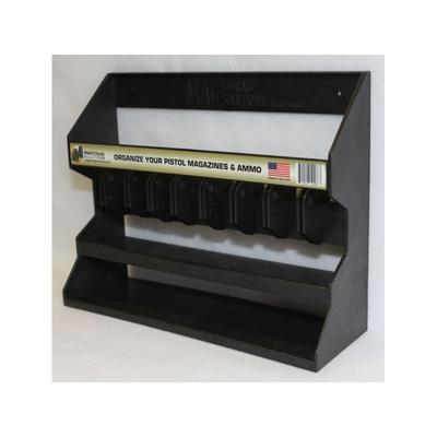 MagStorage Solutions, Pistol Magazine Organizer, Black