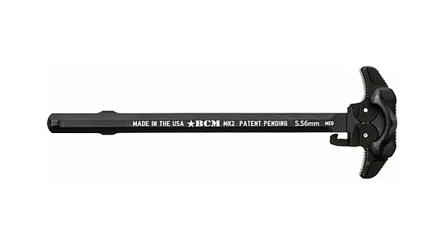 Bravo Company MFG MK2 Ambidextrous Charging Handle, Black, Medium