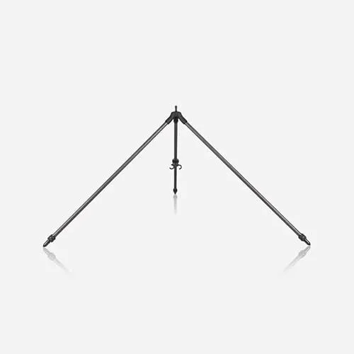 Spartan Precision Springbok Tripod, Silicone Grip, Black