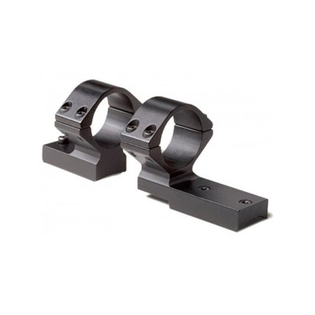 Weatherby-Scope Mount/Ring Combo, Black, 1" Tube, Weatherby Mark V, Standard 6-Lug Action