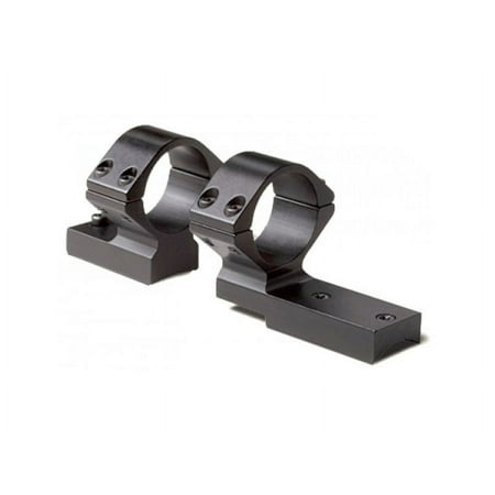 Weatherby- Scope Mount/Ring Combo, Black, 30mm Tube, Weatherby Mark V, Standard 6-Lug Action