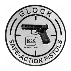 Glock Safe Action Alumium Sign