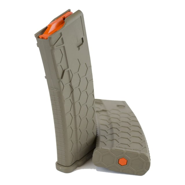 Hexmag Series 2 AR-15 5.56 30 Round Rifle Magazine, FDE